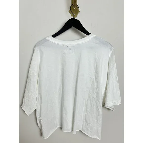 FREE PEOPLE Movement Inspire Tee Logo in White Combo Size X-Large - Picture 6 of 6